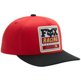 Fox Racing Youth Since 74 Snapback Hat Red