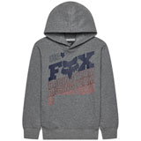 Fox Racing Youth Coldpress Hooded Sweatshirt Heather Graphite