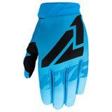FXR Racing Clutch Strap Gloves Blue/Sky Blue