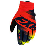 FXR Racing Prime Gloves 2022 Midnight/Hi-Viz/Nuke Red