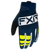 FXR Racing Prime Gloves 2022 Midnight/White/Yellow
