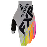 FXR Racing Pro-Fit Lite Gloves 2021 Grey/Sherbert