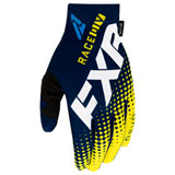 FXR Racing Pro-Fit Lite Gloves 2021 Midnight/White/Yellow
