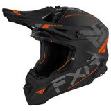 FXR Racing Helium Race Div Helmet 2022 Black/Orange
