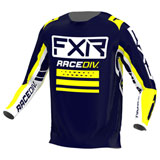 FXR Racing Clutch Pro Jersey 2022 Midnight/White/Yellow