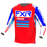 FXR Racing Clutch Pro Jersey 2022 Red/Blue/White