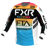 FXR Racing Podium Jersey 2022 Tangerine/Raspberry/Black/White