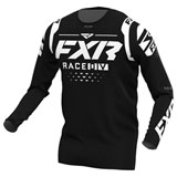 FXR Racing Revo Jersey Black/White