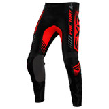 FXR Racing Clutch Pro Pant Black/Red/Charcoal