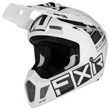 FXR Racing Clutch CX Pro Helmet Greyscale