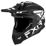 FXR Racing Helium Race Div Helmet Black/White