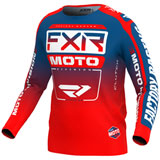 FXR Racing Clutch Jersey Slate/Red