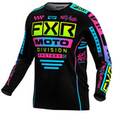 FXR Racing Podium Gladiator MX Jersey Black/Candy