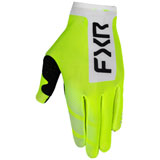 FXR Racing Pro-Fit Air Gloves Hi-Vis/White