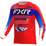 FXR Racing Podium Gladiator MX Jersey Red/Blue/White