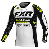 FXR Racing Revo Daytona MX Jersey Black/White/Hi-Vis