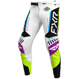 FXR Racing Podium Gladiator MX Pant White/Black/Hi-Vis