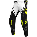 FXR Racing Revo Daytona MX Pant Black/White/Hi-Vis