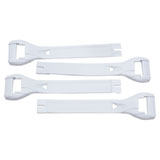 Gaerne SG-10/SG-12/G-React Boot Replacement Straps - Long White