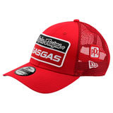 GASGAS TLD Team Curved Snapback Hat Red