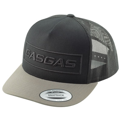 GASGAS Full Gas Trucker Snapback Hat Black