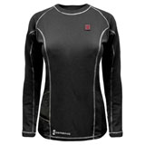 Gerbing Women's 7V Heated Long Sleeve Base Layer Shirt Black