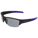 Global Vision Daytona-2 Sunglasses Black Frame/Grey Polarized Lens