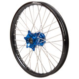 Haan Wheels Complete Front Wheel Kit with DID Dirtstar STX Wheel Black Rim/Blue Hub