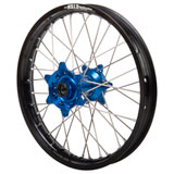 Haan Wheels Complete Rear Wheel Kit with DID Dirtstar STX Wheel Black Rim/Blue Hub