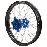 Haan Wheels Complete Rear Wheel Kit with DID Dirtstar STX Wheel Black Rim/Blue Hub