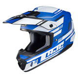HJC CS-MX 2 Trax Helmet Semi-Flat Blue