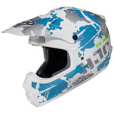 HJC CS-MX 2 Ferian Helmet White/Blue/Grey