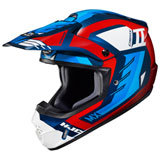 HJC CS-MX 2 Python Helmet Blue/White/Red