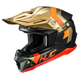 HJC C50 Primal Helmet Orange/Black