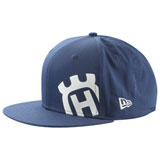 Husqvarna Team Flat Snapback Hat Blue