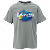 Husqvarna Youth Remote T-Shirt Grey