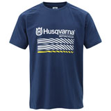 Husqvarna Accelerate T-Shirt Blue