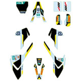 Husqvarna Factory Graphics Kit White/Black