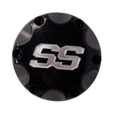 ITP SS112 Alloy Sport Wheel Caps Black