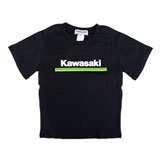 Kawasaki Toddler 3 Green Lines T-Shirt Black