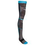 Klim Aggressor Cool -1.0 Knee Brace Socks Blue Camo