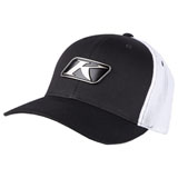Klim Icon Snapback Hat Black/White