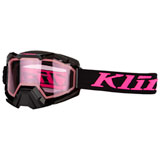 Klim Viper Snow Goggle Linkage Knockout Pink Frame/Pink Tint Lens