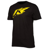Klim Scuffed T-Shirt Black/Klim Yellow