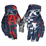 Klim XC Lite Gloves 2022 Digital Chaos Red