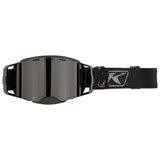 Klim Edge Snow Goggle Focus Black Chrome Frame/Smoke Polarized Lens