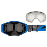 Klim Oculus Snow Goggle Dissent Electric Blue Lemonade Frame/Photo Clr to Smoke Lens