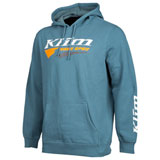 Klim Race Spec Hooded Sweatshirt Petrol/Strike Orange