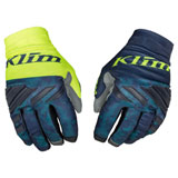 Klim XC Lite Gloves 2023 Corrosion Vivid Blue