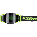 Klim Rage Off-Road Goggle Asphalt - Hi-Vis Frame/Dark Smoke Lens